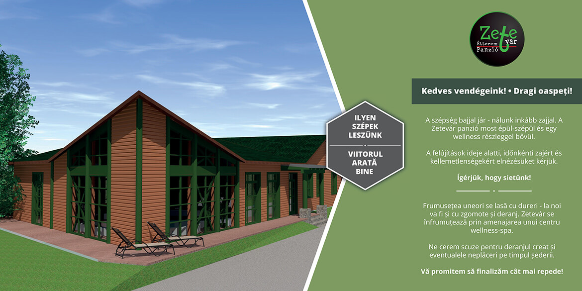 Zetevar Panzio - Felhivas az ugyfelek szamara